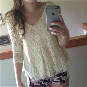 Top medium 3/4 sleeves